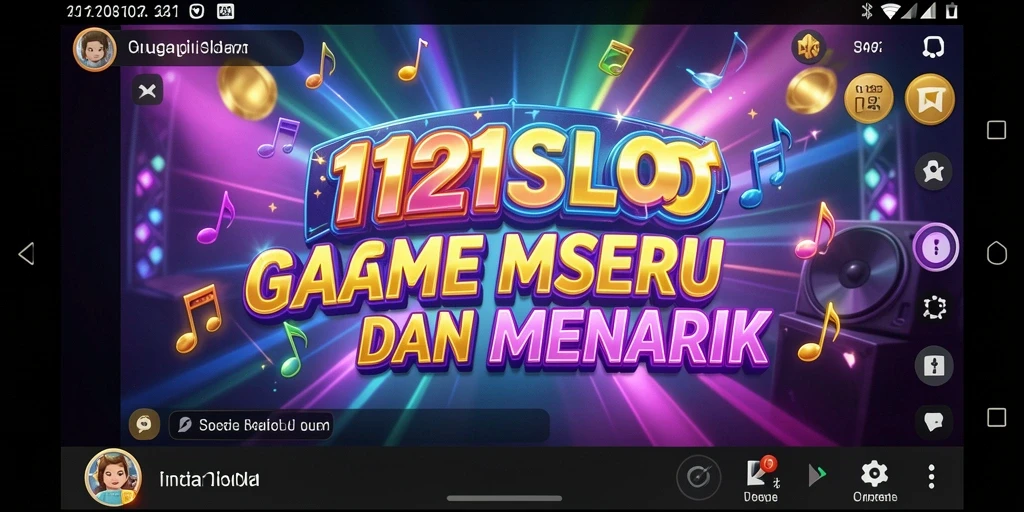 Tampilan gameplay 1121SLOT yang menyenangkan dan interaktif.