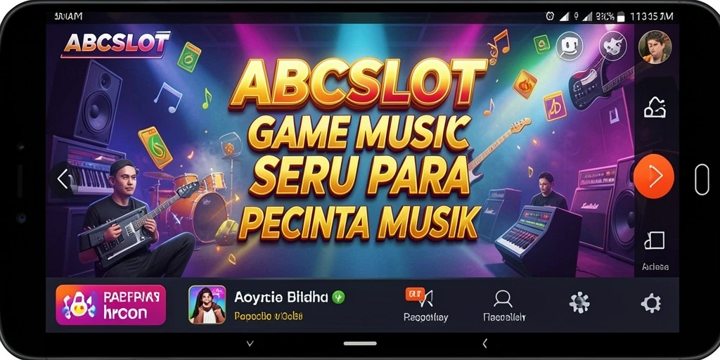 Tangkapan layar gameplay <strong>ABCSLOT</strong> yang menunjukkan pengalaman bermain musik yang seru.