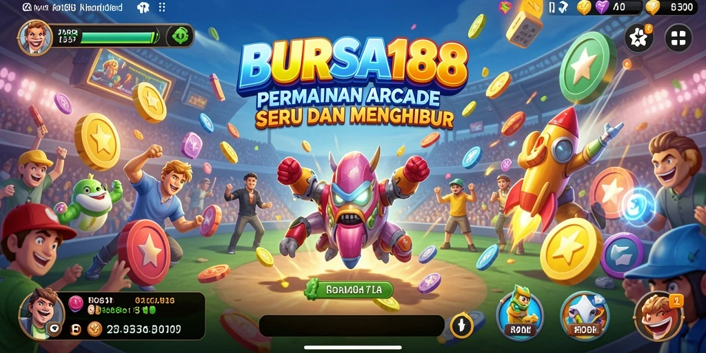Tampilan gameplay BURSA188 yang seru dan interaktif.