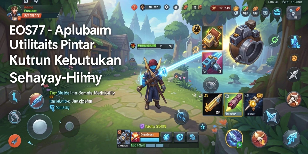 Antarmuka aplikasi EOS77 menunjukkan kemudahan penggunaan untuk manajemen tugas.