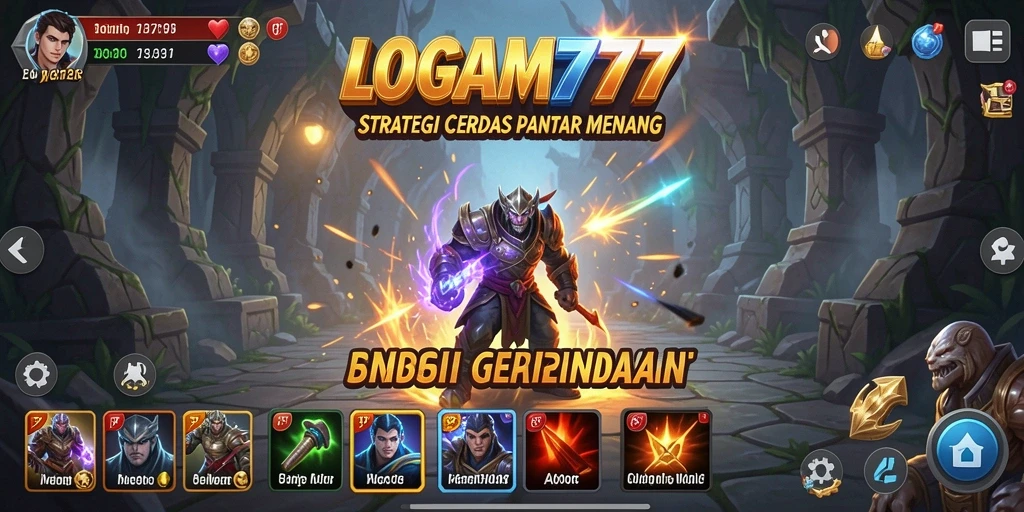Tangkapan layar permainan LOGAM777 yang menampilkan strategi memukau.