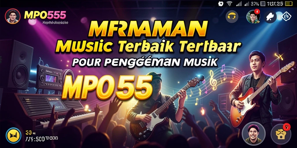 Screenshot MPO555 menampilkan gameplay interaktif yang seru.